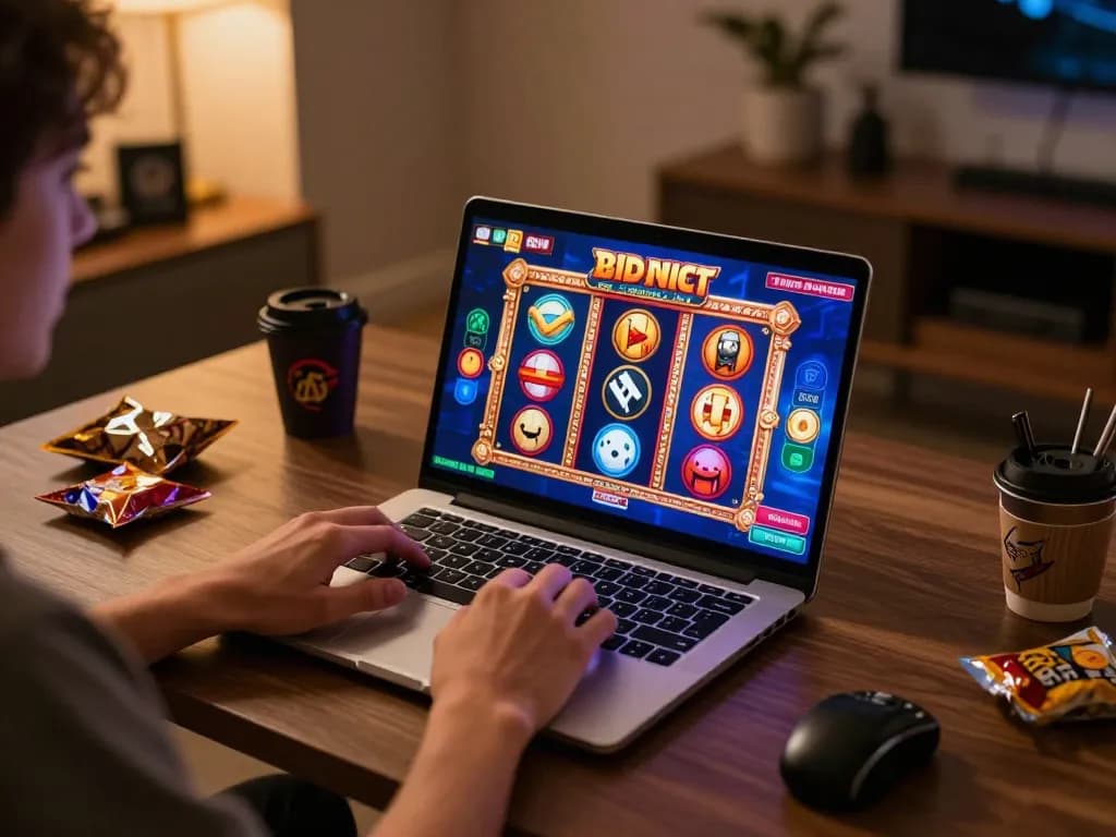 Kegembiraan Panda Win ditampilkan dalam pengalaman permainan slot 3D HD yang hidup di laptop yang ramping.