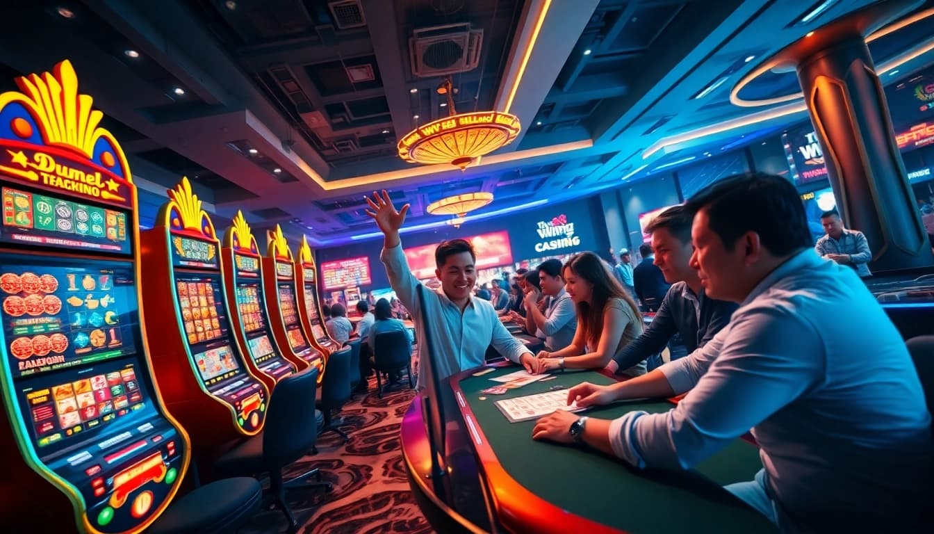 Thrilling WW88 online gaming scene with vibrant digital slots and live dealer action.