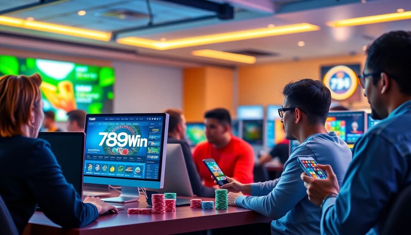 Experience the dynamic online gaming world of 789win, where players engage with exciting casino games and sports betting.