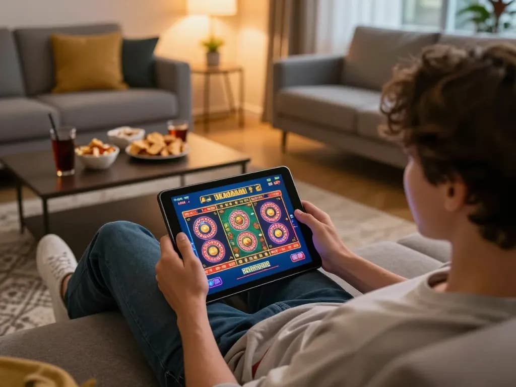 Experience the excitement of playing casino games at tg88 from the comfort of home with a cozy setup.