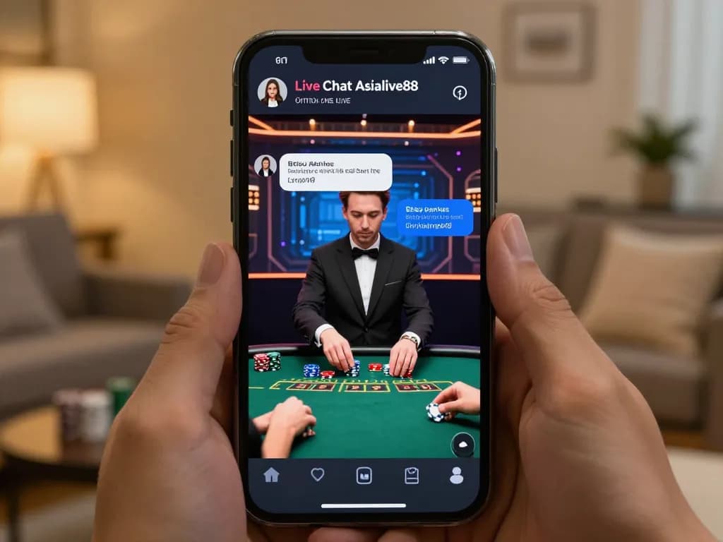 Engage with Live Chat Asialive88 for instant support while enjoying blackjack with live dealers.