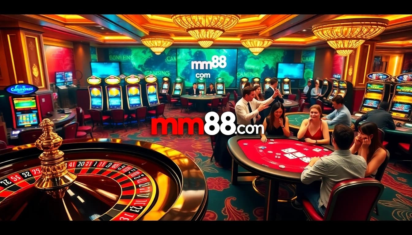 Experience the excitement at mm88 com with lively casino action, including poker and roulette.