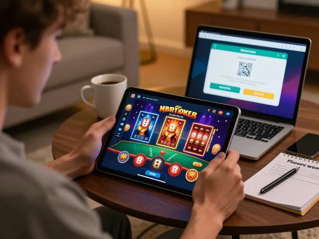 Experience fast depo qris cepat with an engaging online casino gaming session at home