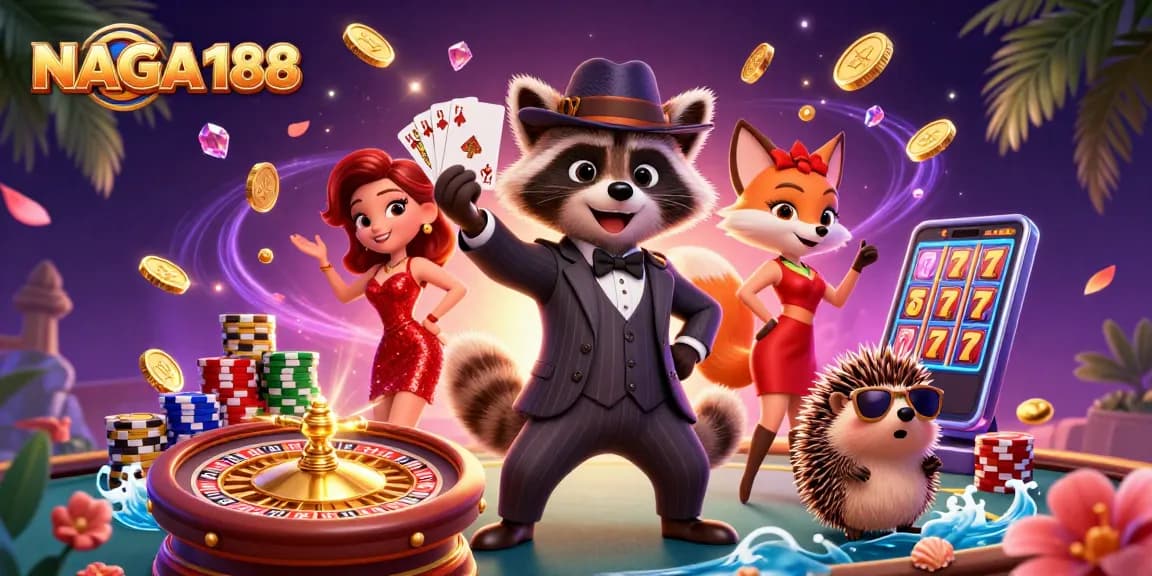 Bermain dengan NAGA188 dan memenangkan jackpot di kasino online yang menarik.