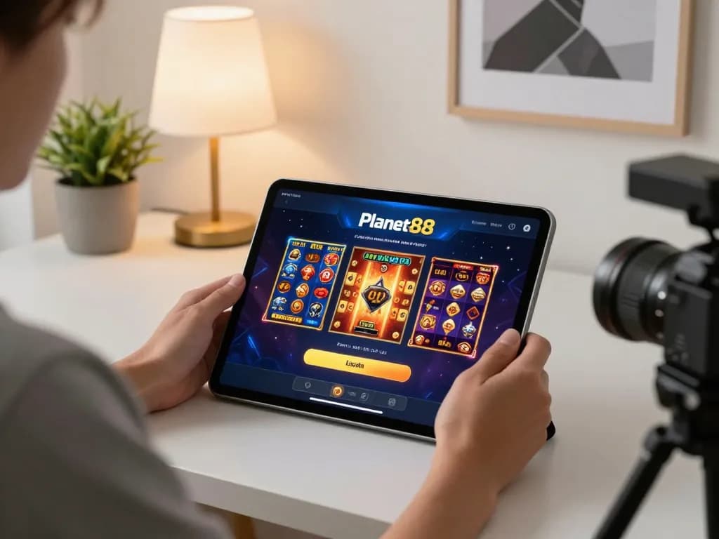 Experience hassle-free Planet88 login for online slots with a cozy home gaming setup