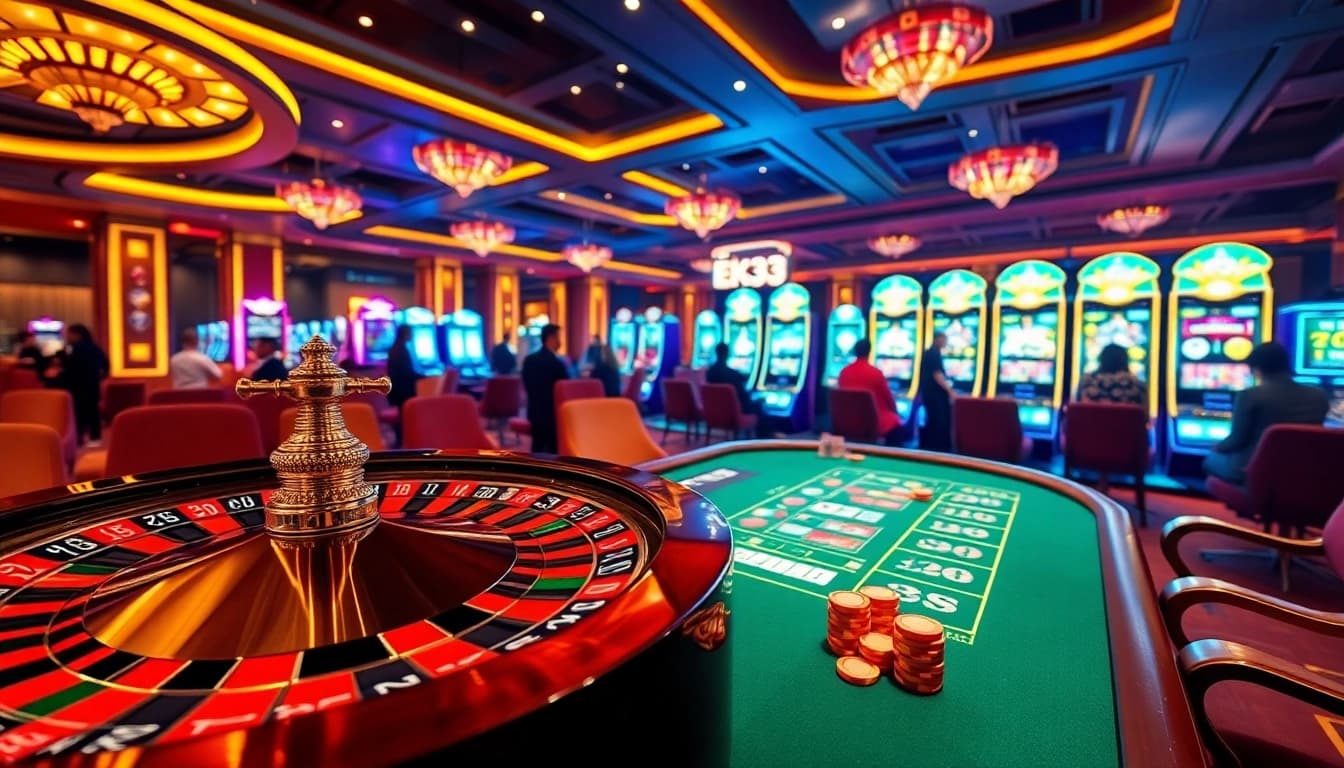 Experience the excitement of gaming at EK333 today with lively tables and engaging gameplay.