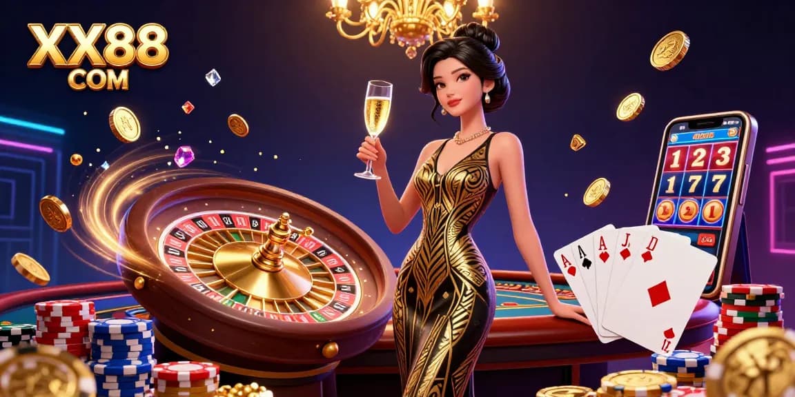 Experience the excitement at XX88 COM with dynamic gameplay highlighted by luxurious casino visuals and rich detail.