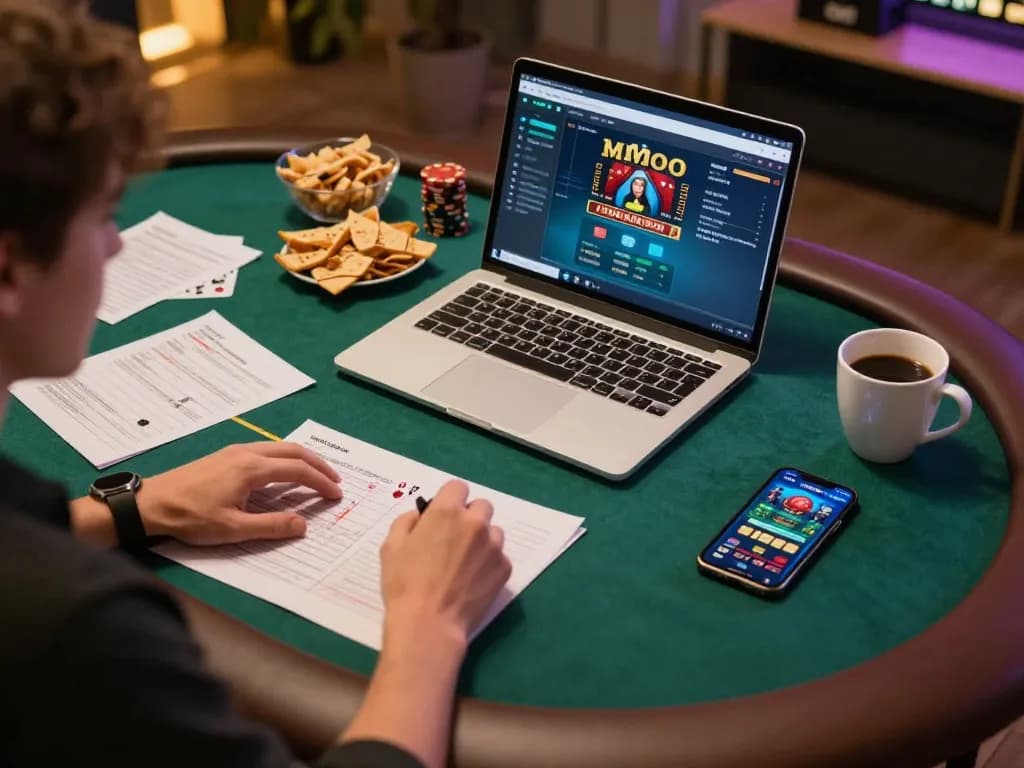 Experience thrilling online poker gameplay at MMOO with immersive strategies and engaging interfaces.