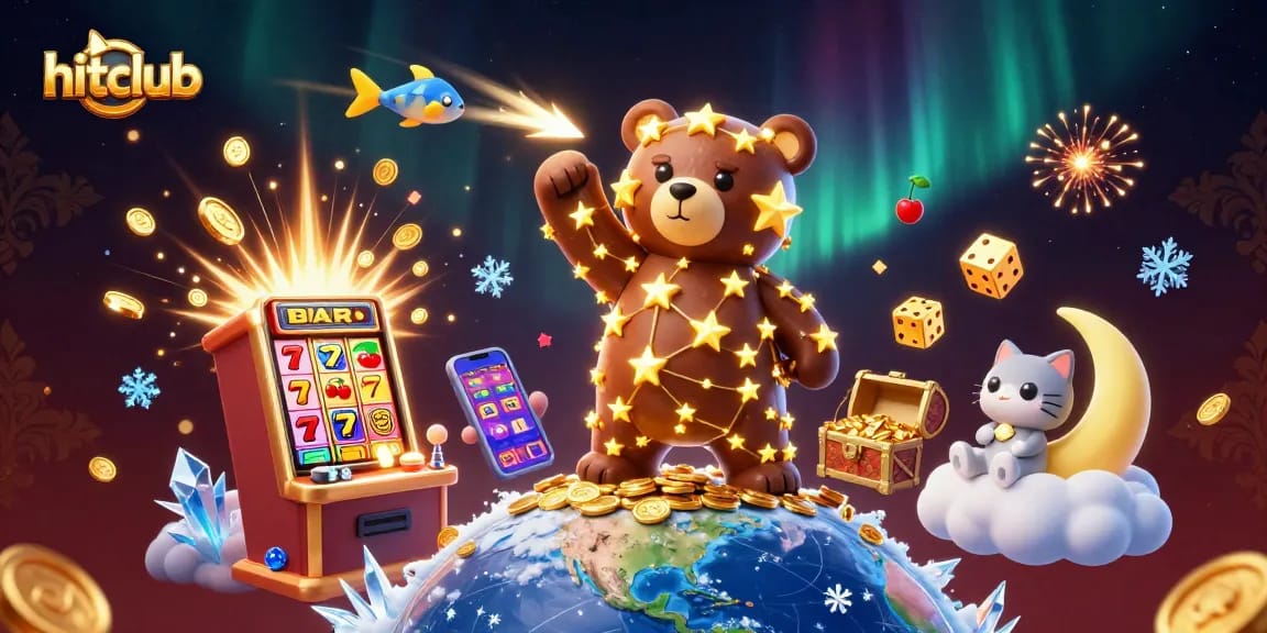 Experience the excitement at hitclub with vibrant 3D casino characters and dynamic game elements.