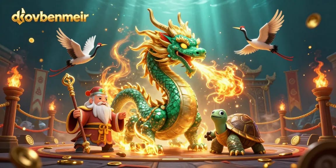 Experience excitement with dovbenmeir’s vibrant 3D casino scene featuring fortune elements.