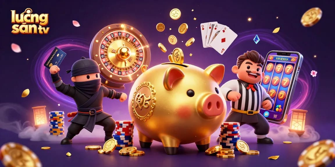 Engage with lương sơn tv through a thrilling 3D casino showdown featuring vibrant characters and action.