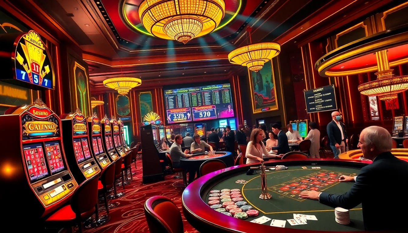 Experience thrilling gameplay at https://f1686s.com/ with vibrant casino elements and professional ambiance.