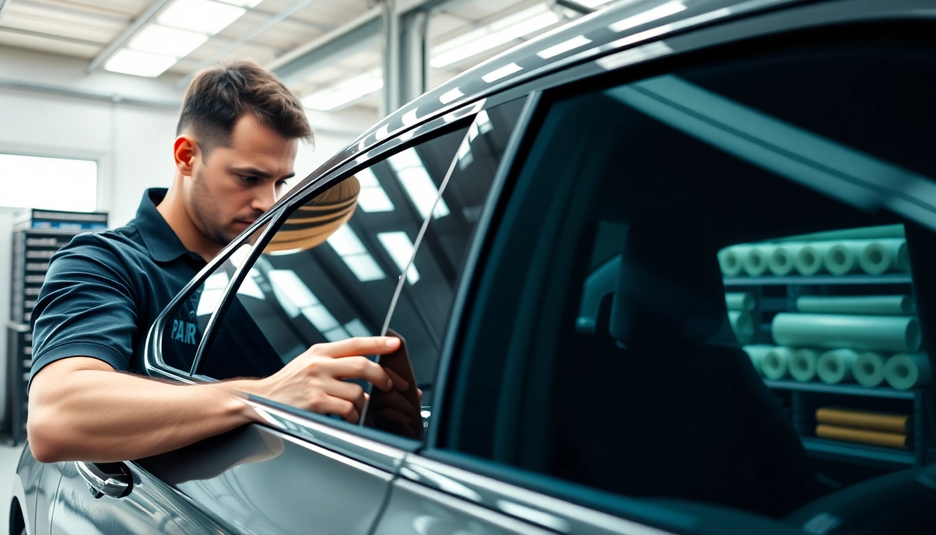 Enhance your vehicle's look and protection with expert window tinting Cleveland TN services.
