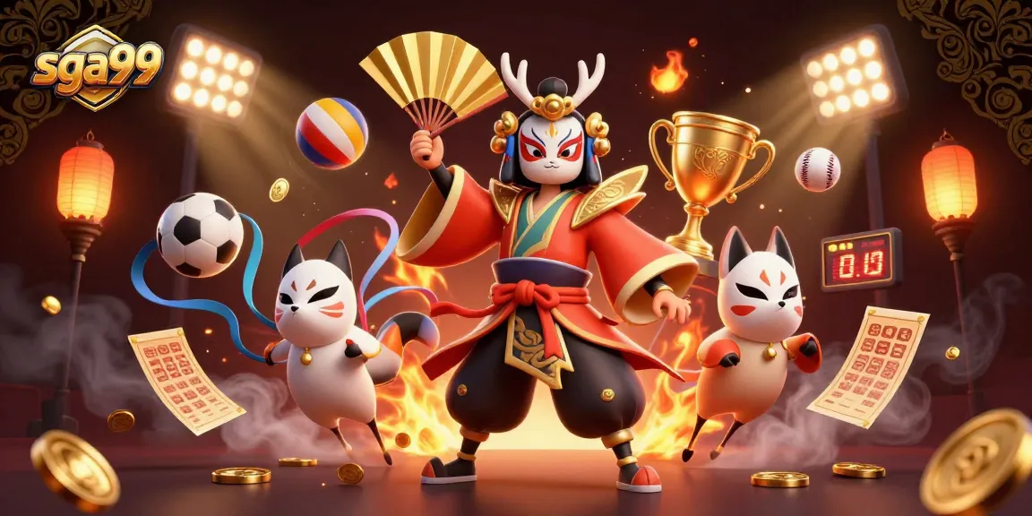 Experience thrilling gameplay at sga99 with vibrant 3D casino elements and dynamic sports action.