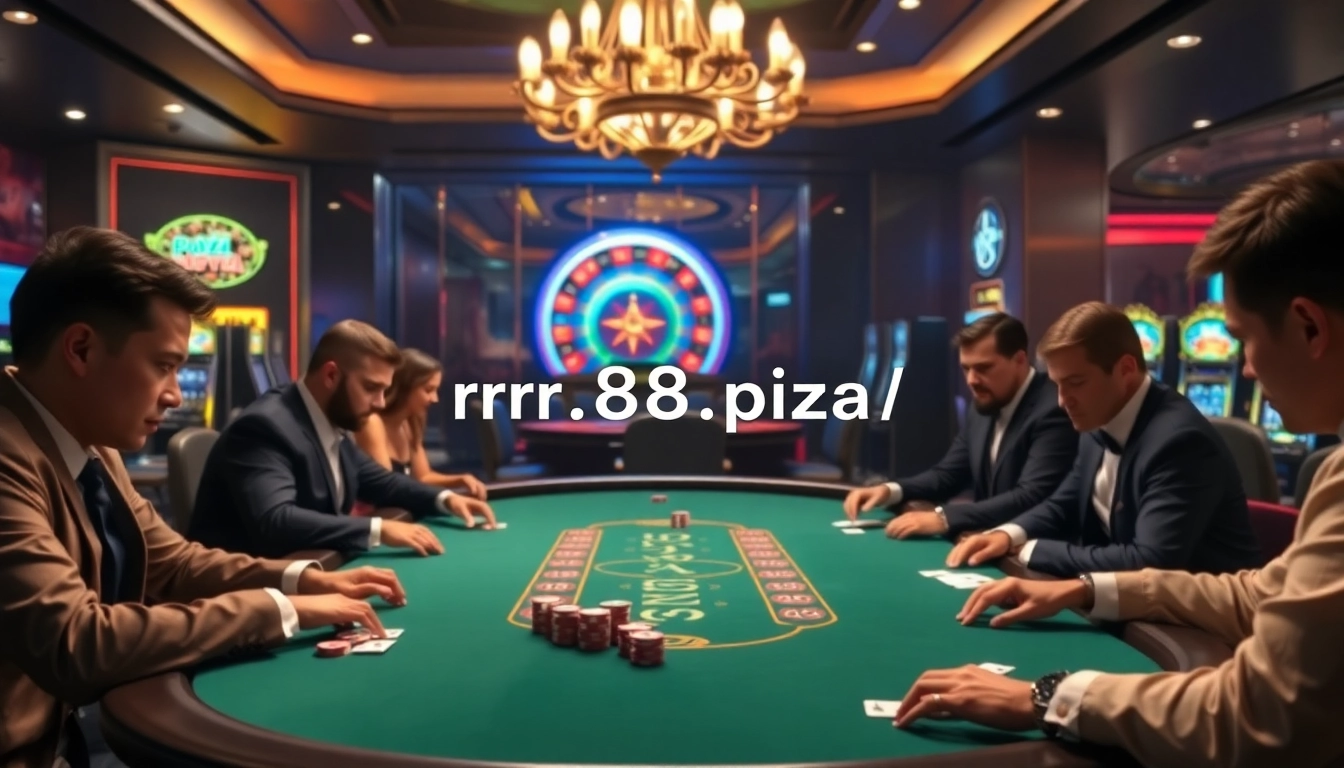 Experience thrilling poker action at RR88, where players strive for high-stakes wins at the table.