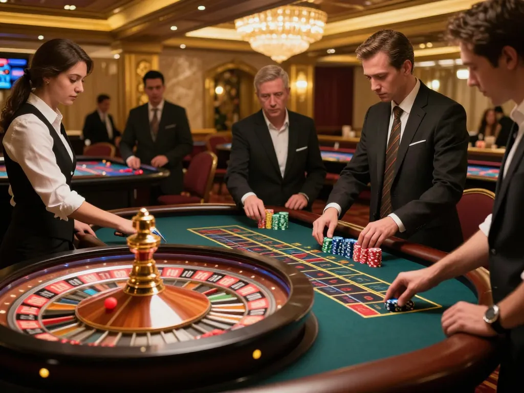 Players engaging in an exciting live roulette game at 777VIP casino.