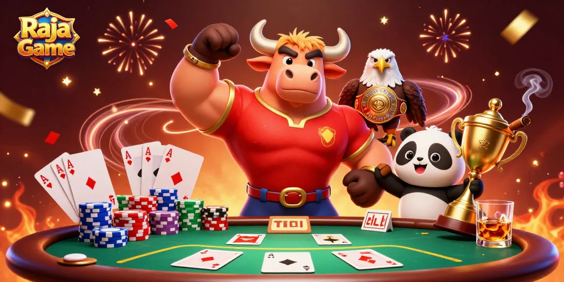 Engage in the thrilling world of Raja Game with vibrant characters and exciting casino elements