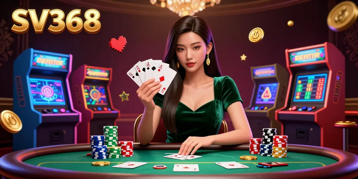 Engage with SV368 in a luxurious poker setting, where strategy meets style in vibrant casino vibes.