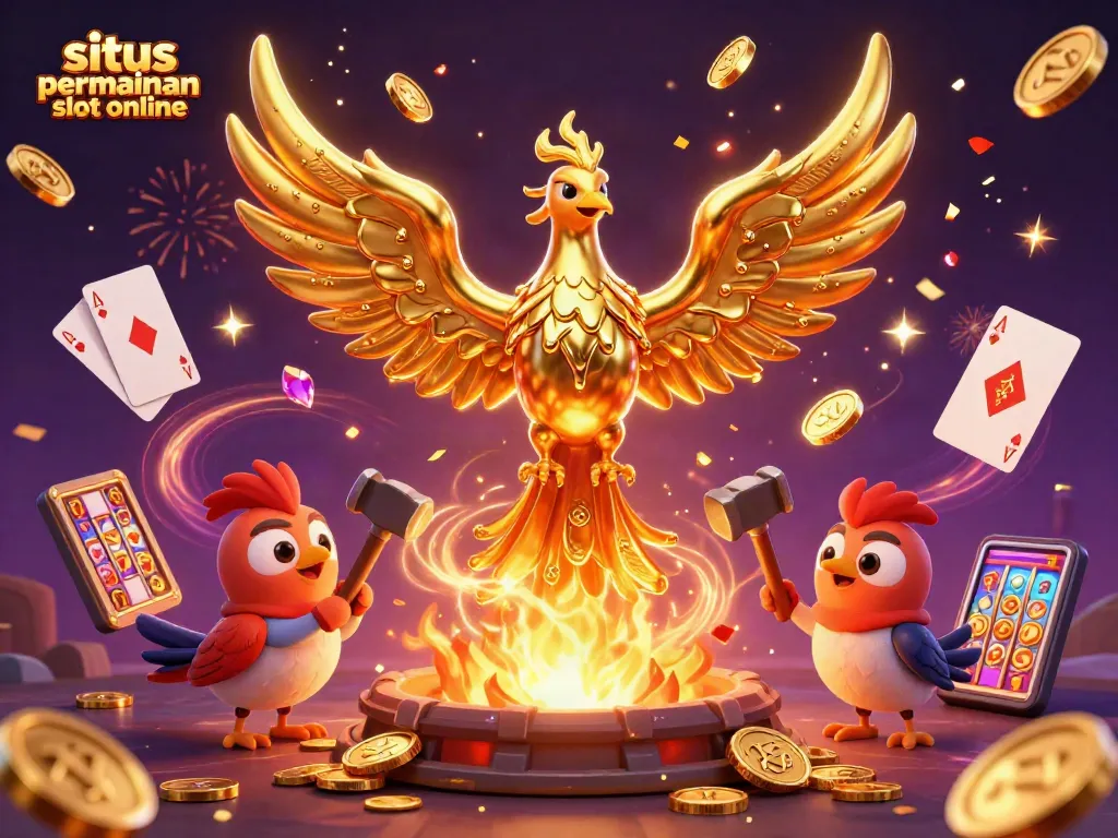Gameplay situs permainan slot online yang seru dengan elemen grafis yang mencolok dan menarik.