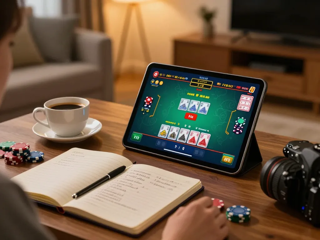 Engaging in online baccarat at home using F168 mobile platform with cozy atmosphere