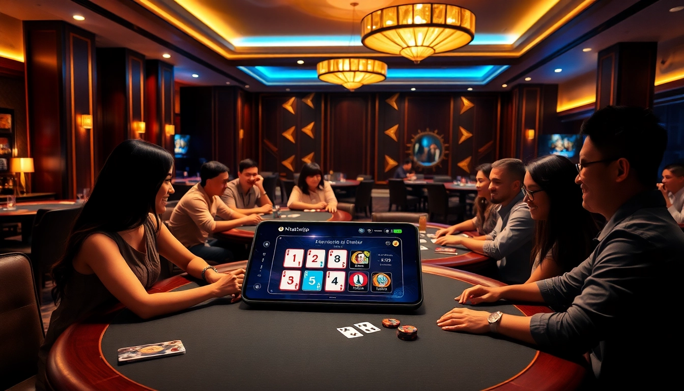 Nhatvip gaming hub showcasing vibrant card games and inviting interface