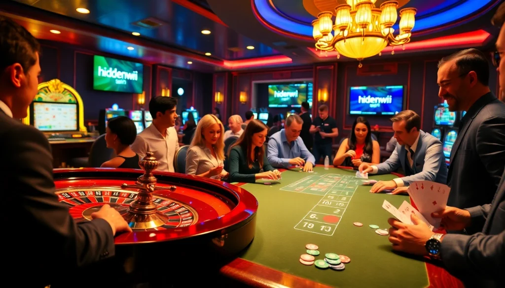 The hidden wiki sparks excitement at a casino table, where players engage with poker chips and roulette.