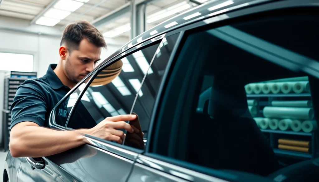 Enhance your vehicle's look and protection with expert window tinting Cleveland TN services.