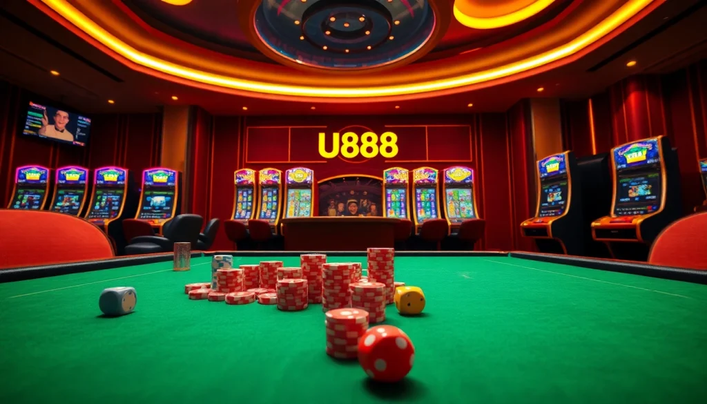 Experience thrilling games and lucrative bonuses at U888 Com online casino.