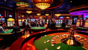 Engage in thrilling casino games at https://hbbet5.art/, featuring vibrant tables and exciting slot machines.