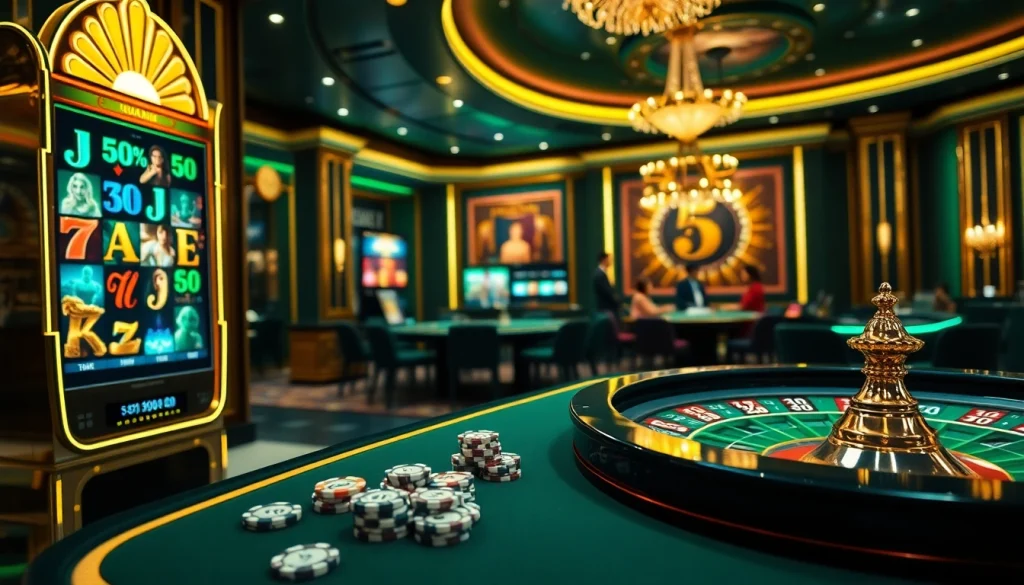 Experience the thrill of betting with 58win at a luxurious online casino table.
