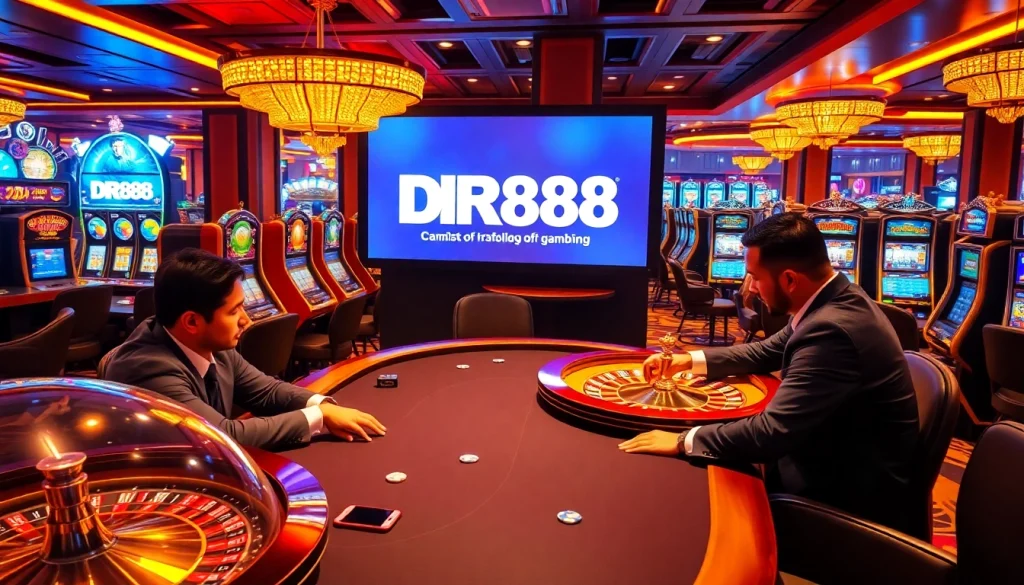 Experience thrilling gameplay at DR88 nhà cái uy tín with professional gamblers at poker tables.