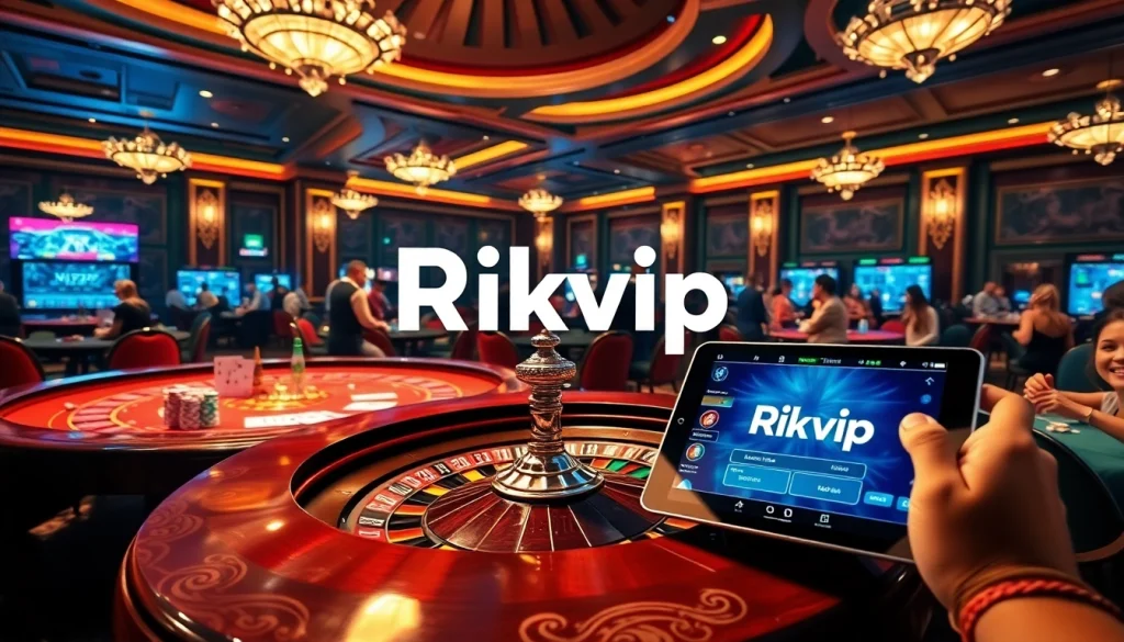 Rikvip brings the excitement of casino gaming to life with vibrant tables and action-packed gameplay.
