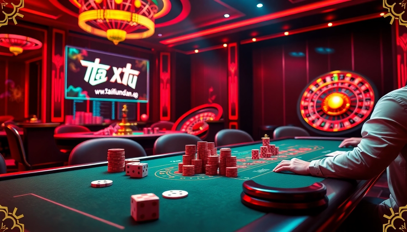Experience the thrill of Tài Xỉu gameplay at https://taixiumd5.fan/, featuring dynamic online betting and luxurious casino elements.