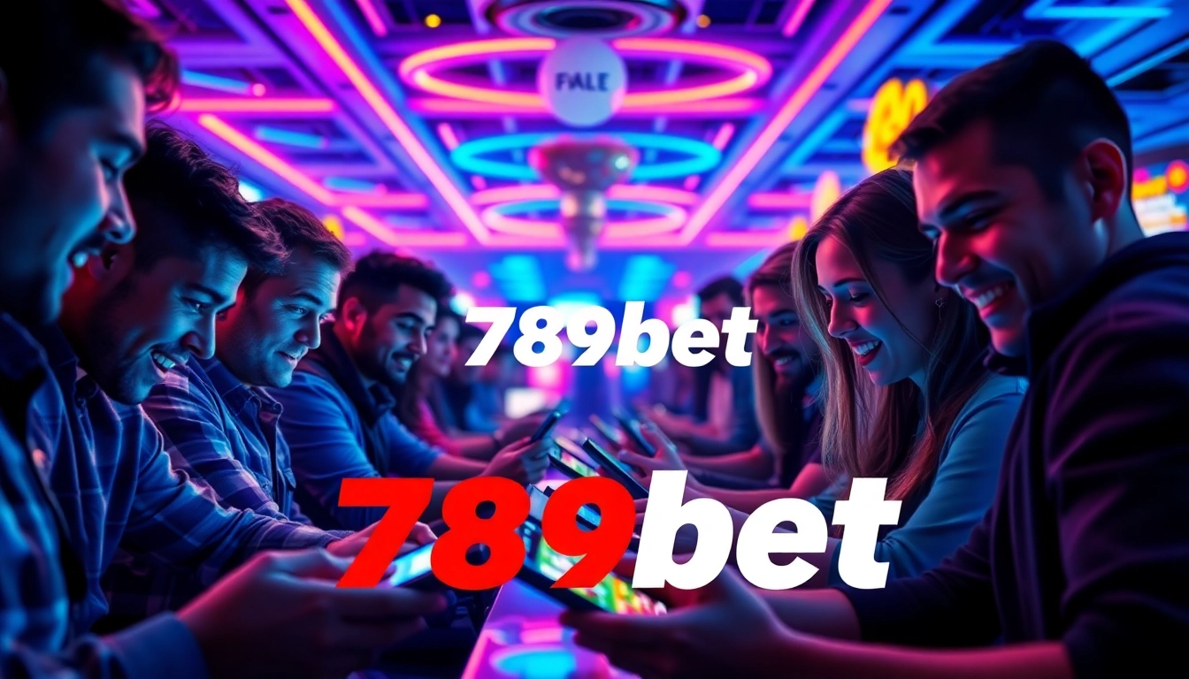 Engaged players enjoying various games on 789bet with a vibrant casino atmosphere.