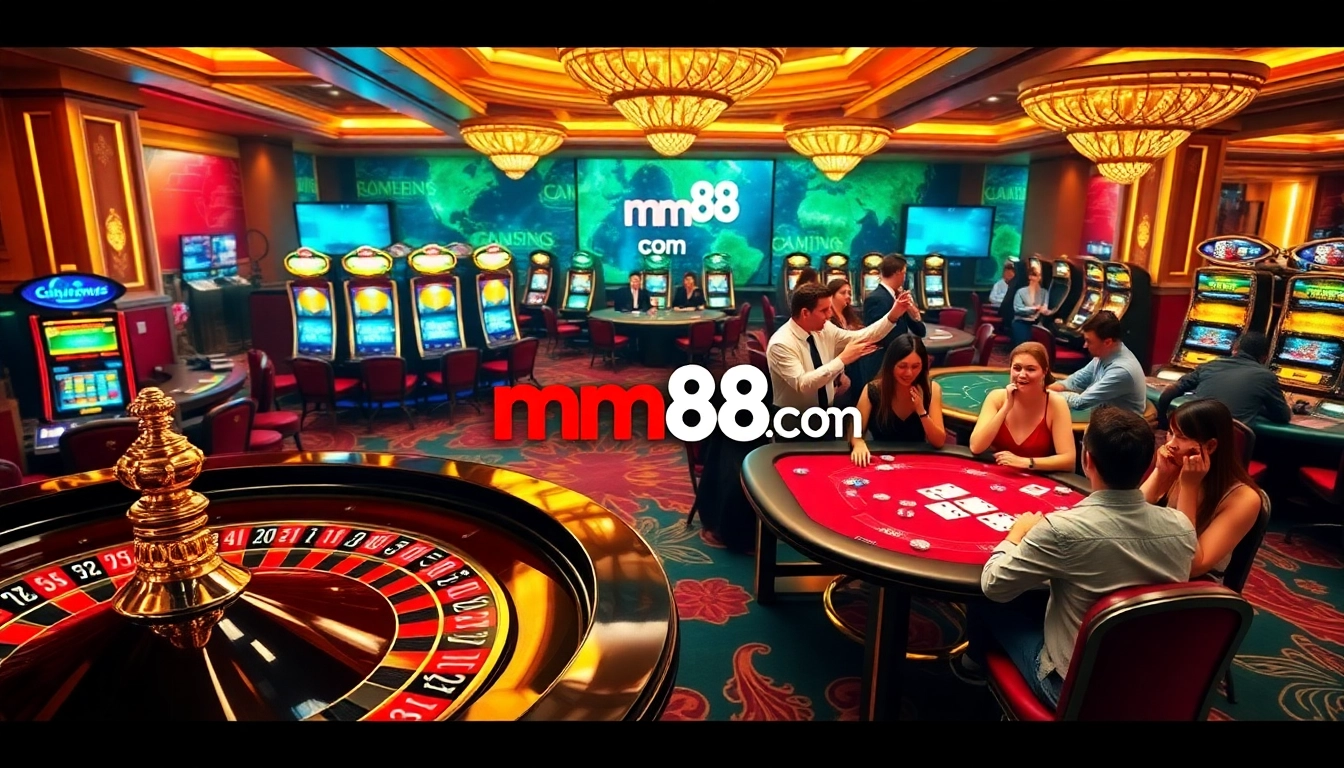 Experience the excitement at mm88 com with lively casino action, including poker and roulette.