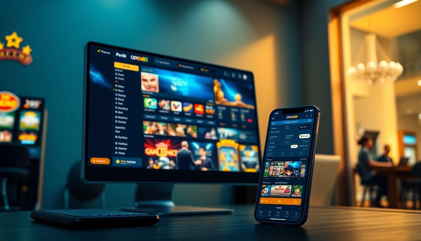Engaging Open88 online betting platform showcasing user-friendly features and game variety