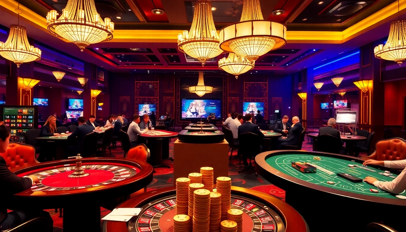 Experience live gambling excitement at Luongsontv’s vibrant casino atmosphere.