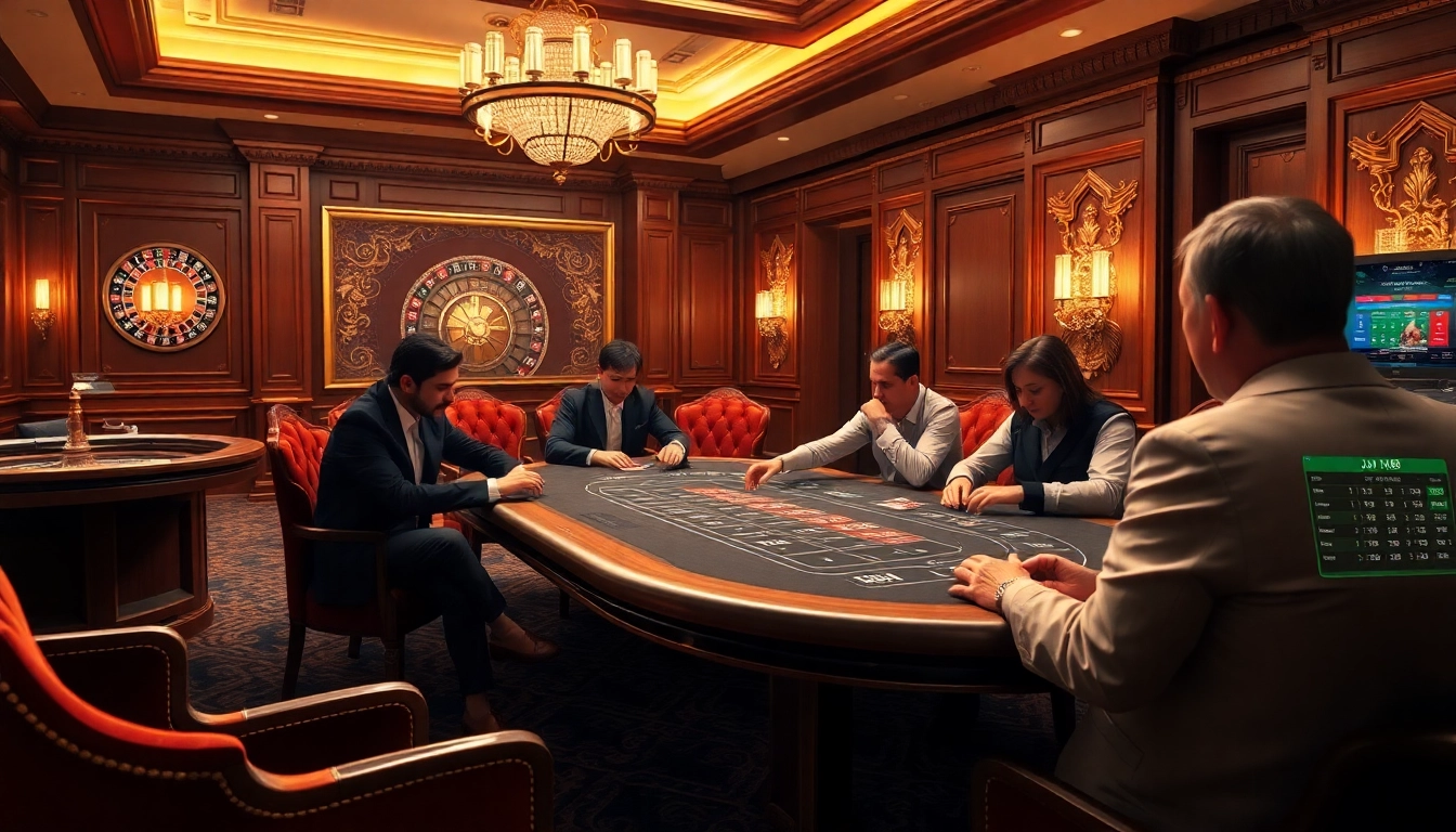 Experience high-stakes gambling at Jun88 with a thrilling poker table scene.