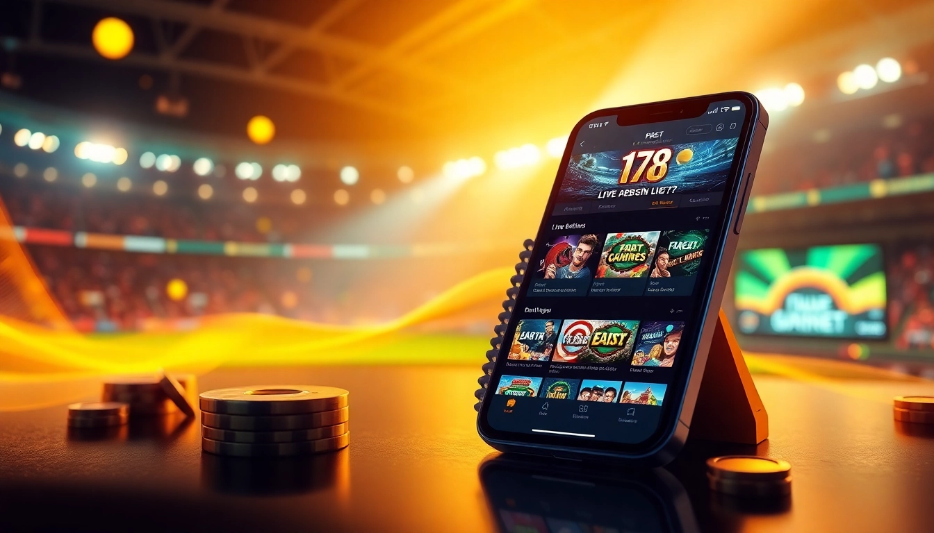 Dynamic online betting scene at F8BET with vibrant graphics and engaging promotions.