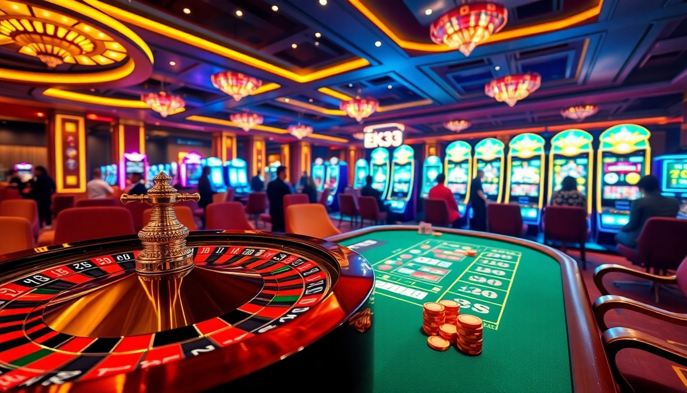 Experience the excitement of gaming at EK333 today with lively tables and engaging gameplay.