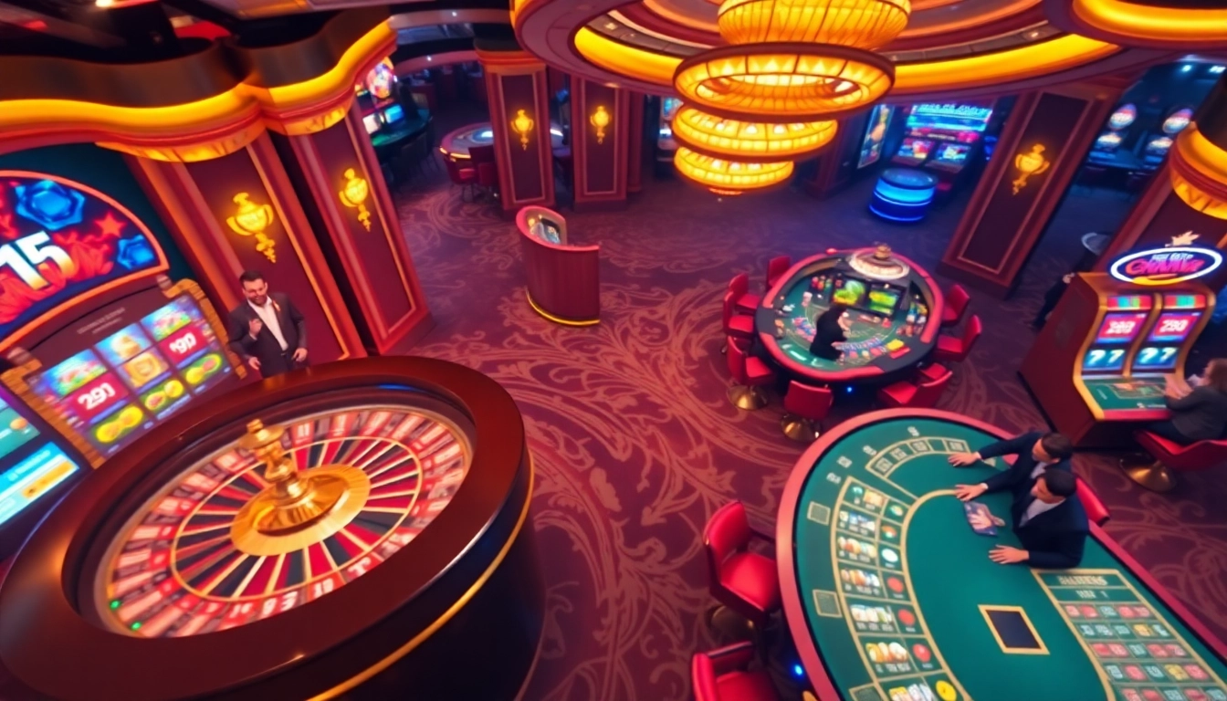 Engage in thrilling casino experiences at https://j88.gives/ with professional dealers and vibrant gaming tables.