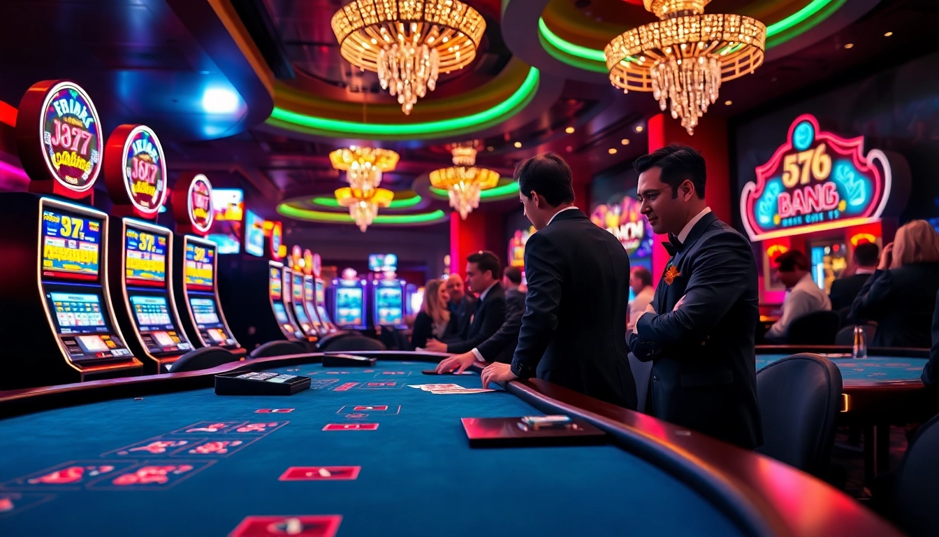 Experience y3娛樂 with vibrant casino ambiance and engaging gameplay elements.