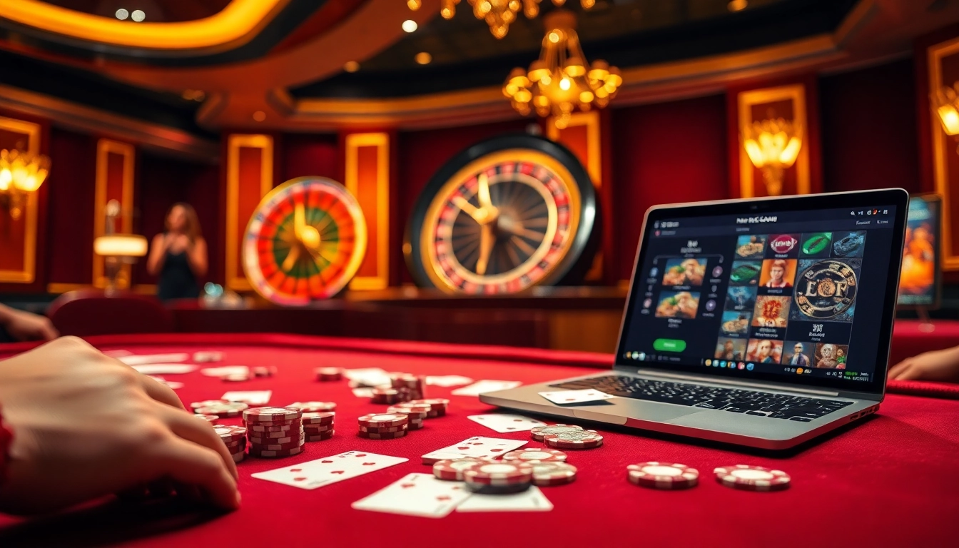 Experience thrill at https://uu88ae.com/ with an elegant casino scene featuring exciting games.