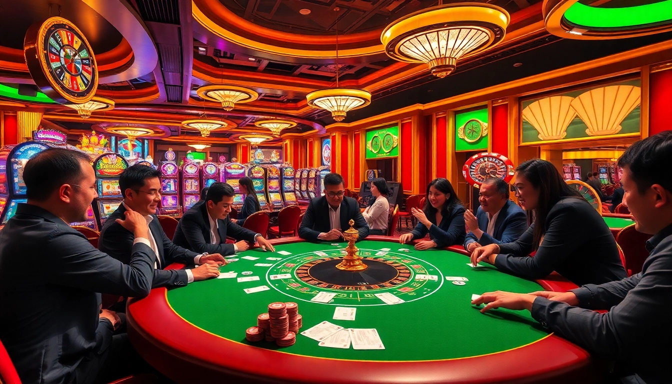Experience thrilling gambling action at https://8s86.com/ with dynamic poker gameplay and colorful casino elements.