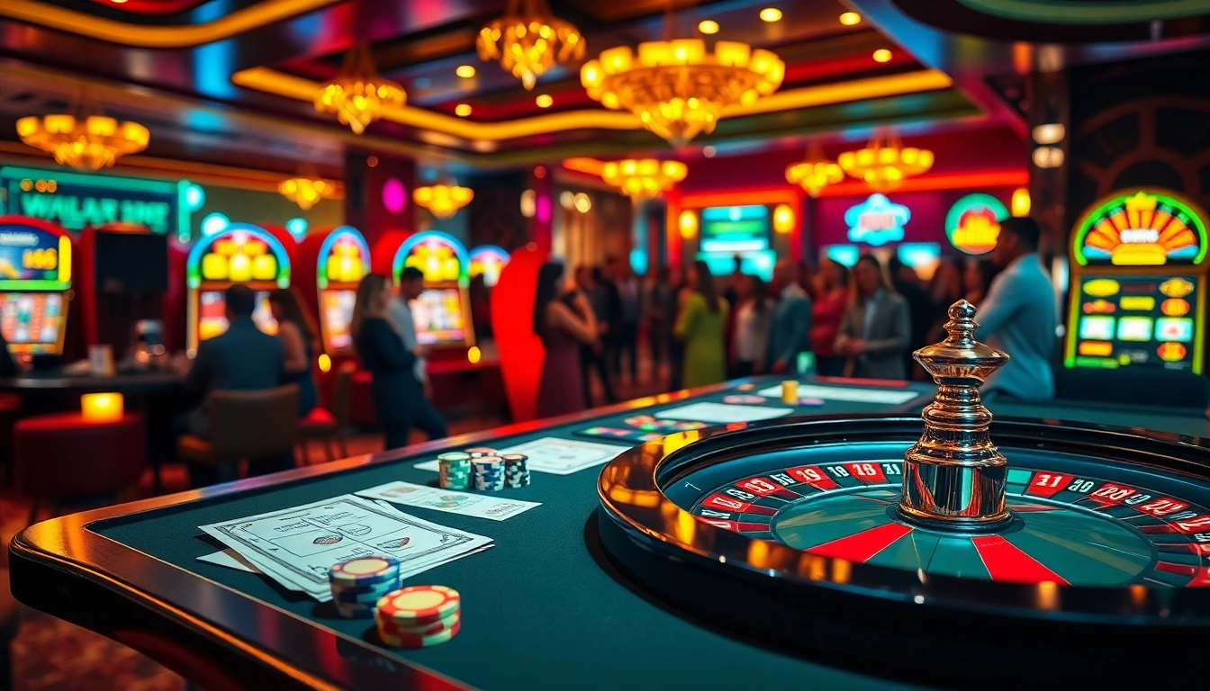 Kqxs lottery betting slips and vibrant casino elements create an engaging gambling experience.