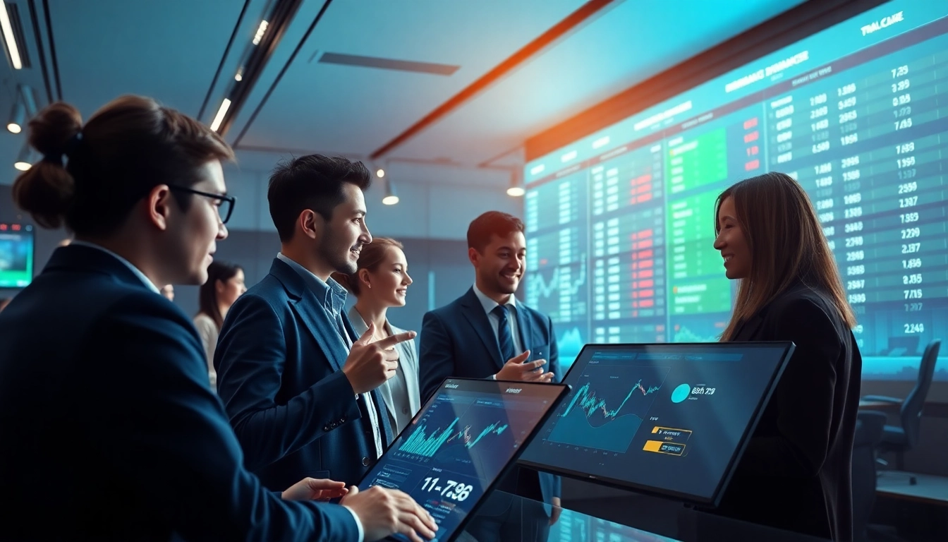 Real-time kèo nhà cái display in a modern sports betting environment with analysts engaging.