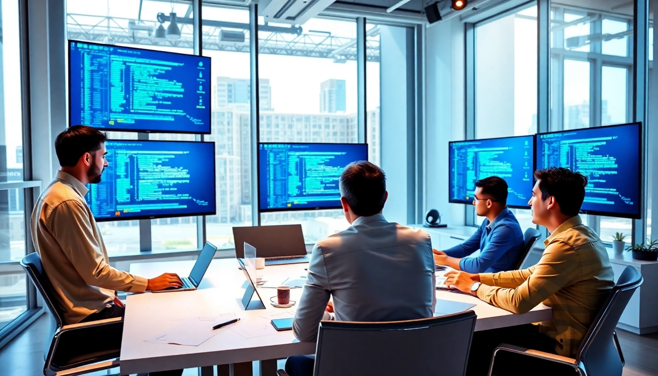Best iGaming Software Providers in South Africa team collaborating in a modern office