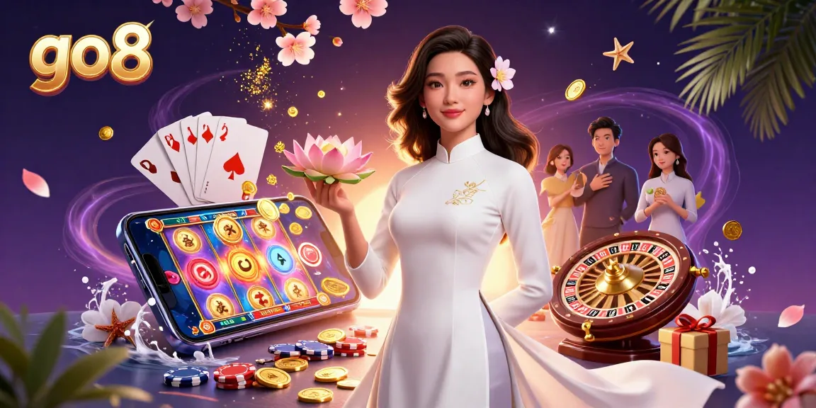 Experience thrilling casino action at go8 with vibrant slot games and elegant visuals.