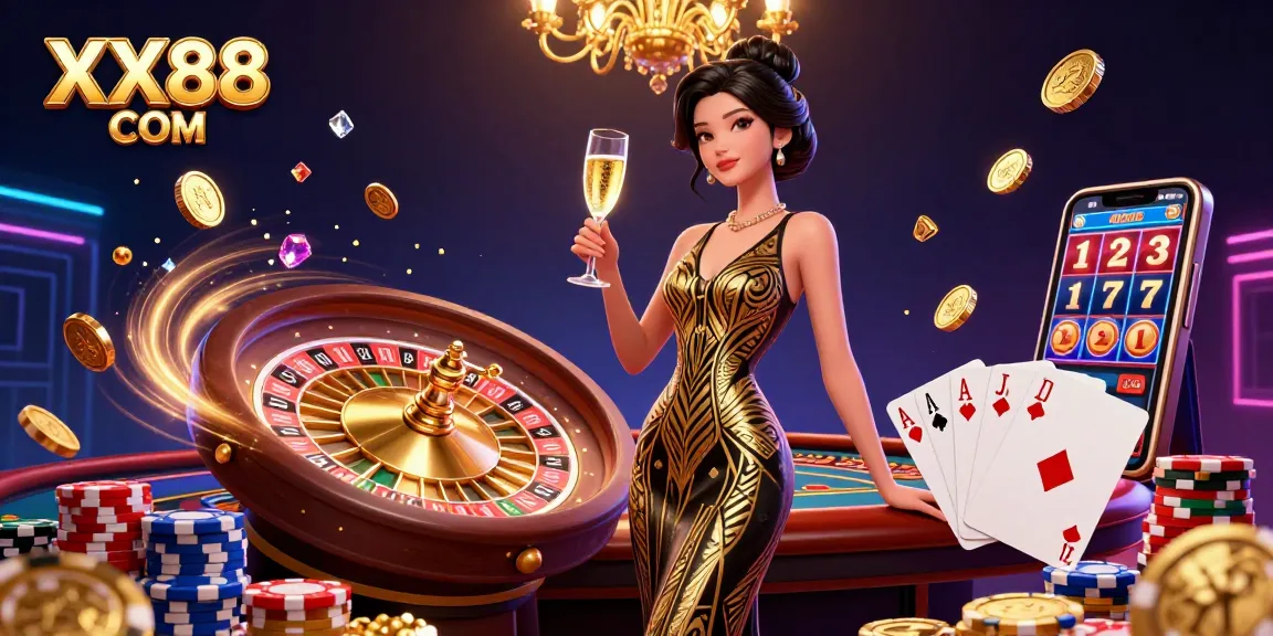 Experience the excitement at XX88 COM with dynamic gameplay highlighted by luxurious casino visuals and rich detail.