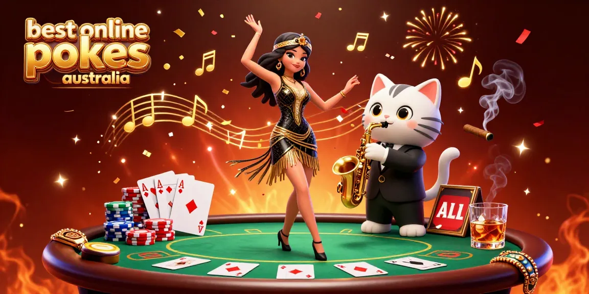Experience the excitement of best online pokies australia in a vibrant casino setting with rich animations and engaging characters.